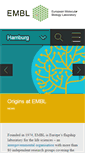 Mobile Screenshot of embl-hamburg.de